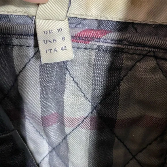 Vintage Burberry Leather Jacket - Picture 6 of 10